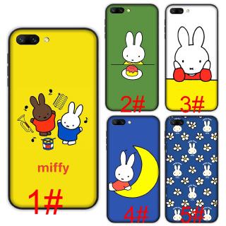 เคสโทรศัพท์มือถือแบบนิ่ม ลาย Miffy สําหรับ iPhone 5S 5 7 6S 8 11 XR 6 Plus Pro Max SE