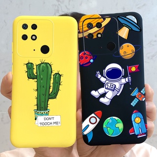 เคสโทรศัพท์ซิลิโคน TPU แบบนิ่ม ลายนักบินอวกาศ กระบองเพชร สําหรับ Xiaomi Redmi 10C Redmi 10C Redmi10C