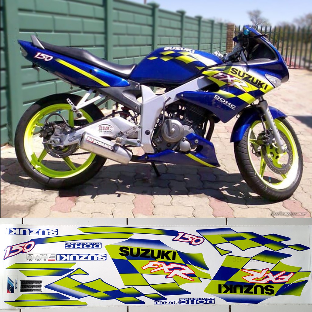 Striping Suzuki Fxr 150ckd และ Striping Fxr Livery นิวซีแลนด์