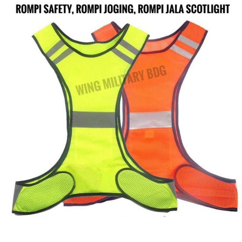 Safety MESH VEST SAFETY RUNING SCOTLIGHT VEST