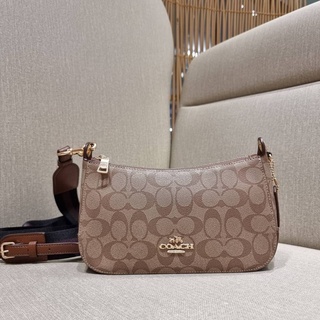 COACH C7264 JES BAGUETTE IN SIGNATURE CANVAS