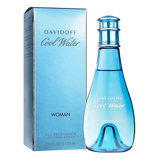 DAVIDOFF น้ำหอมสำหรับผู้หญิง Cool Water Woman Eau de Toilette 100 ml