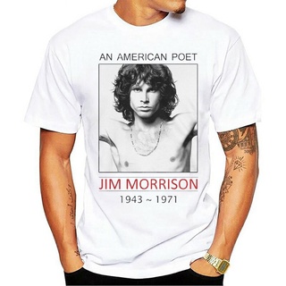 เสื้อยืด พิมพ์ลาย Jim Morrison Music Fans ราคาถูก สําหรับผู้ชาย 2022S-5XL