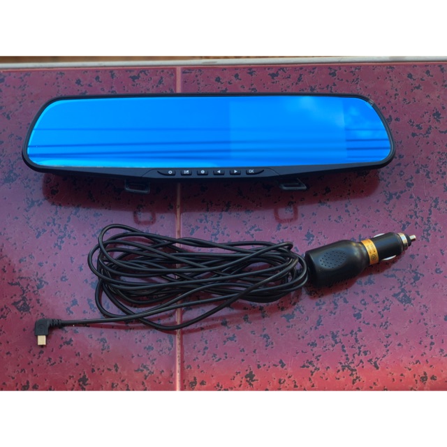 กล้องกระจกติดรถยนต์ สวย ใหม่กริบ พร้อมเมม16GB