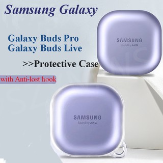 เคสหูฟัง แบบใส สําหรับ Samsung Buds Live Buds Pro 2 2pro Galaxy Pro