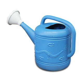 BigBlue Plastic Can Watering บัวรดน้ำพลาสติก 8 ลิตร รุ่น 10100003 สีฟ้า (1ใบ)