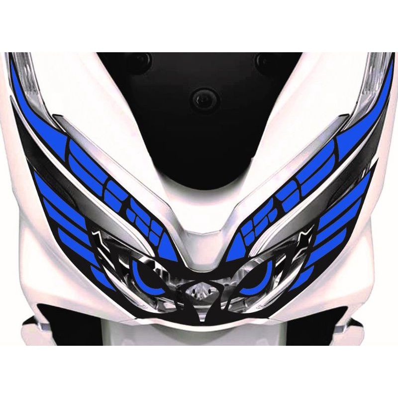 MATA HONDA PCX 150 สติ๊กเกอร์ตาและคิ้วไฟหน้า