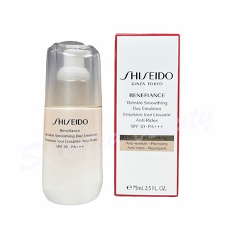 Shiseido Benefiance Wrinkle Smoothing Day Emulsion SPF30 PA+++ 75ml (ฉลากไทย)