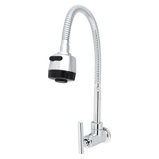 ก๊อกซิงค์เดี่ยว แบบติดผนัง LUZERN LN-8604 ก๊อกซิงค์ ก๊อกน้ำ ห้องน้ำ SINK FAUCET SINGLE LUZERN LN-8604