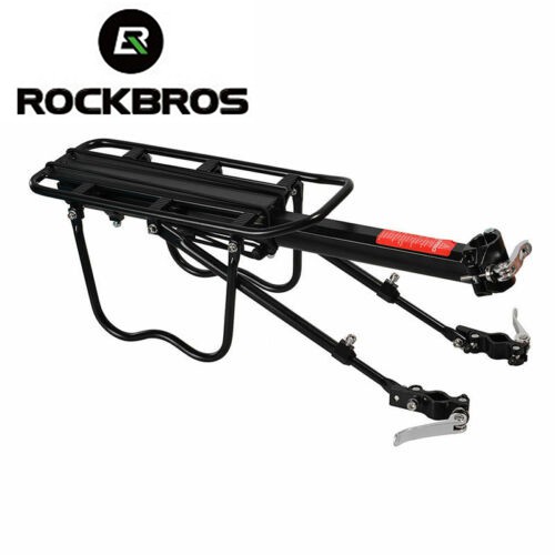 [Fulfilled by Shopee]ROCKBROS แร็คด้านหลังจักรยาน แบบโลหะผสม สีดํา