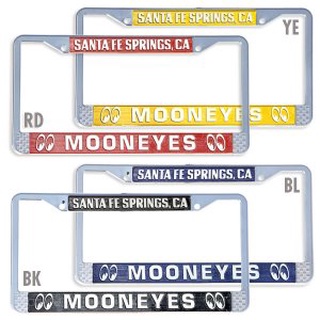 MOONEYES Santa Fe Springs License Frame [MG023SFS]