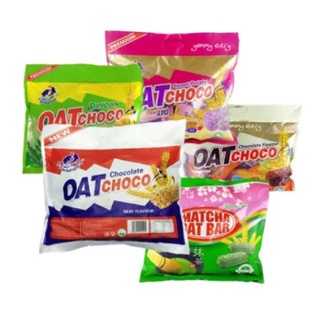 [พร้อมส่ง]Twinfish ข้าวโอ๊ตอัดแท่ง Oat Choco ออลิจินัล (รสนมล้วน)
