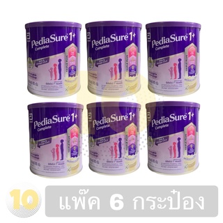 (เงินคืน 15% 15CCBSEPW3 )PediaSure complete 400กรัม กลิ่นวนิลลา **แพ็ค 6 กระป๋อง**