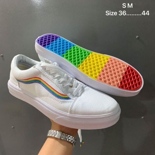 🌈รองเท้าผ้าใบVans Rainbow🌈