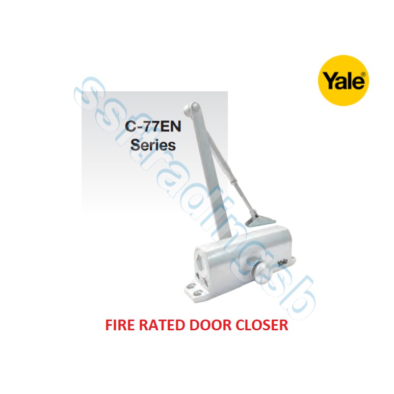 YALE ปิดประตู / YALE FIRE กันหนู / YALE C77EN2 ปิดประตู