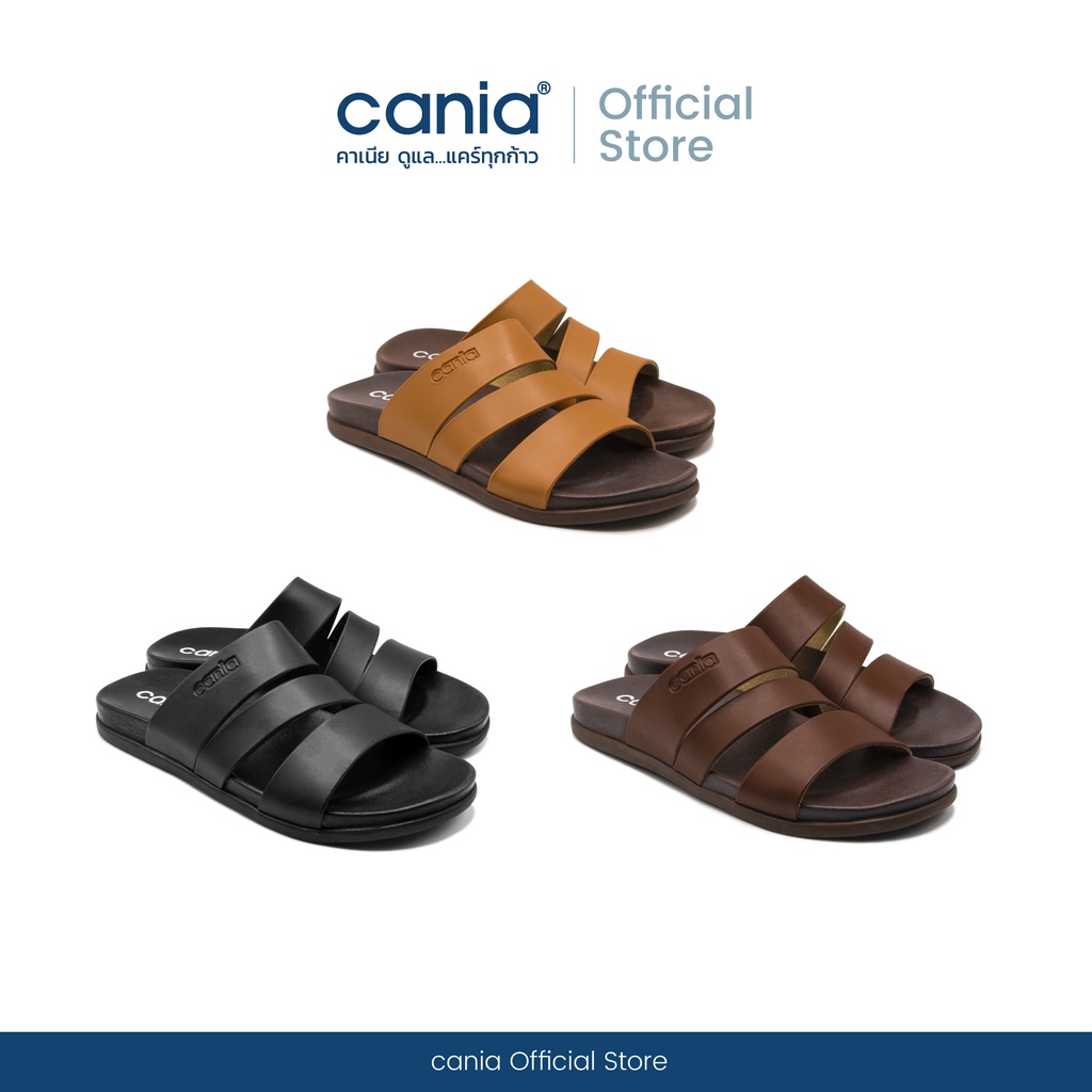 cania คาเนีย รองเท้าแตะสวมชาย รุ่น CM12121 Size 40-44