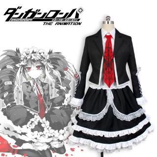 danganronpa dang ronpa celestia ludenberg ชุดคอสเพลย์ชุดฮาโลวีน