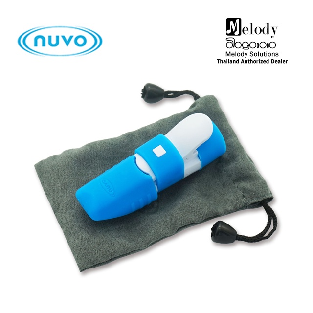 นูโว ปากเป่า ดูส/เจแซ็ก/คลาริเนโอ (ขาว/ฟ้า) NUVO Mouthpiece Dood/jSax/ClarineO (White/Blue)