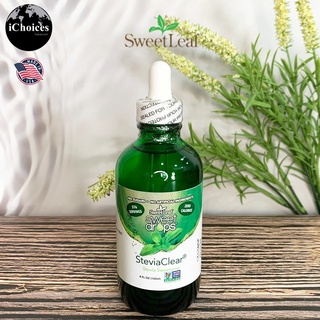 [SweetLeaf] Sweet Drops SteviaClear Stevia Sweetener 60 or 120 ml สารให้ความหวานแทนน้ำตาล แบบน้ำหยด