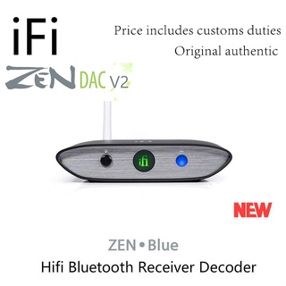 Ifi Zen Bluetoth 5 . 0 Zen DAC V2 MQA อุปกรณ์รับสัญญาณลําโพง Hifi Music Qualcomm 5100 Aptx Hd Ldac Dsdac