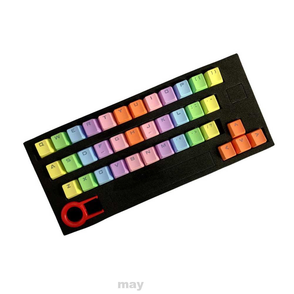 37 Key PBT Mechanical Keyboard Backlit Replacement Keycap Set Shopee