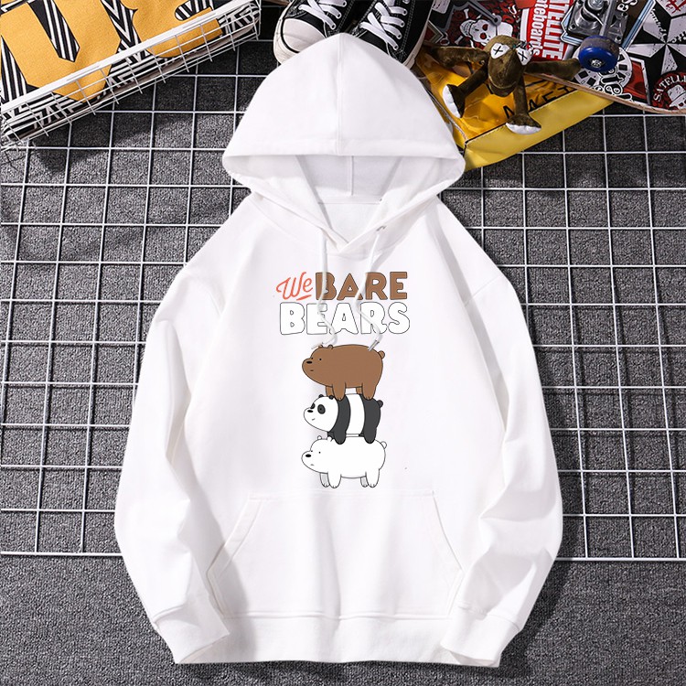 L146 มี7สีให้เลือกSize(S-3XL)ใหม่!เสื้อกันหนาวแฟชั่น เสื้อกันหนาวมีฮู้ด เนื้อผ้านุ่ม ใส่สบาย สีพื้นพร้อมลวดลายการ์ตูน