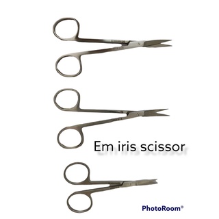 E10-0400 IRIS SCISSOR STR 9cm