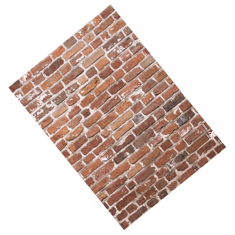3x5ft Vinyl Vintage Red Brick Wall Studio Backdrop Photography #1