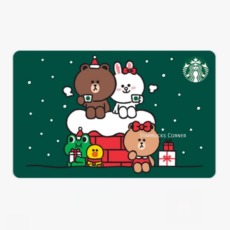 บัตร Starbucks® ลาย LINE FRIENDS / มูลค่า 100 บาท