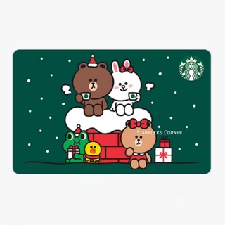 ราคาบัตร Starbucks® ลาย LINE FRIENDS / บัตร Starbucks® (บัตรของขวัญ / บัตรใช้แทนเงินสด)