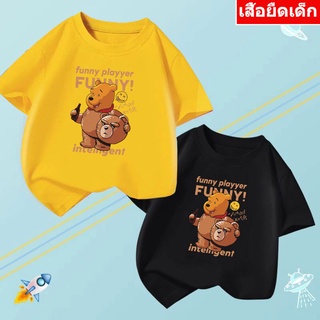 K-2183-SHORT  เสื้อยืดเด็ก  เสื้อแขนสั้นเด็กลายการ์ตูน