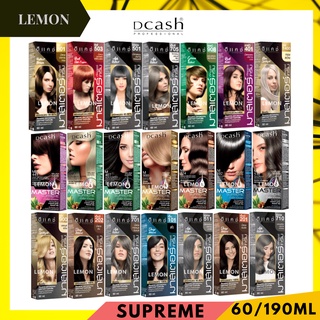 Dcash Master Supreme Hair Color Cream 60/190ml ดีแคช โปรเฟสชั่นนอล มาสเตอร์ ซูพรีม คัลเลอร์ ครีม