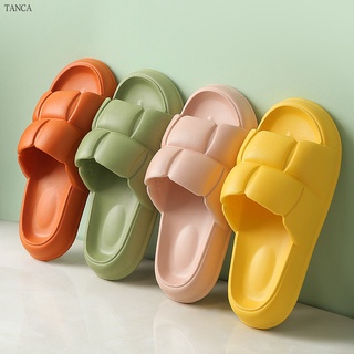 Japanese-style slippers cute rice , cold slippers couple home slippers Macaron slippers thick bottom anti-slip slip