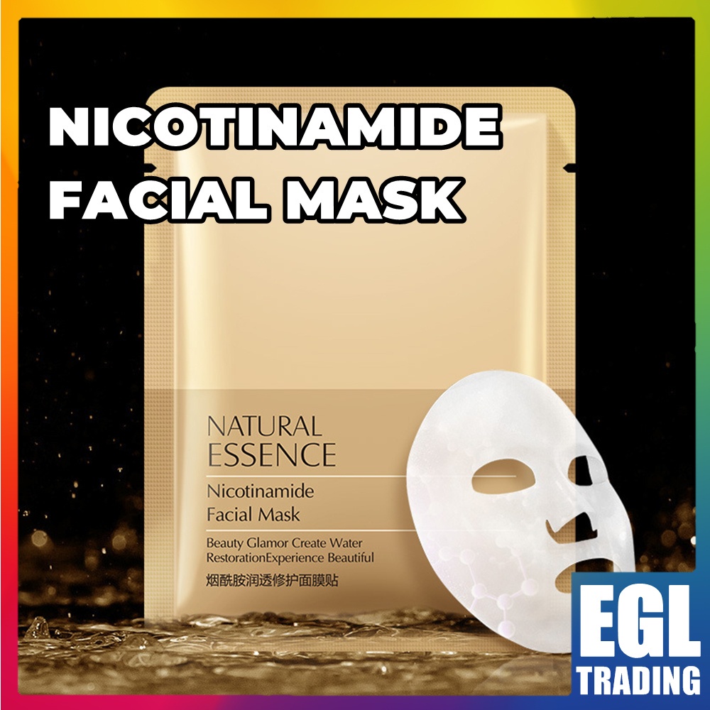 Andorheal NICOTINAMIDE MOISTURIZING FACIAL MASK REPAIRING BEAUTY และ CHARM FACIAL MASK