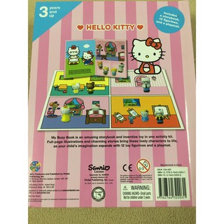 Hello Kitty My Busy Books หนังสือบอร์ดบุ๊คพร้อมหุ่นฟิกเกอร์