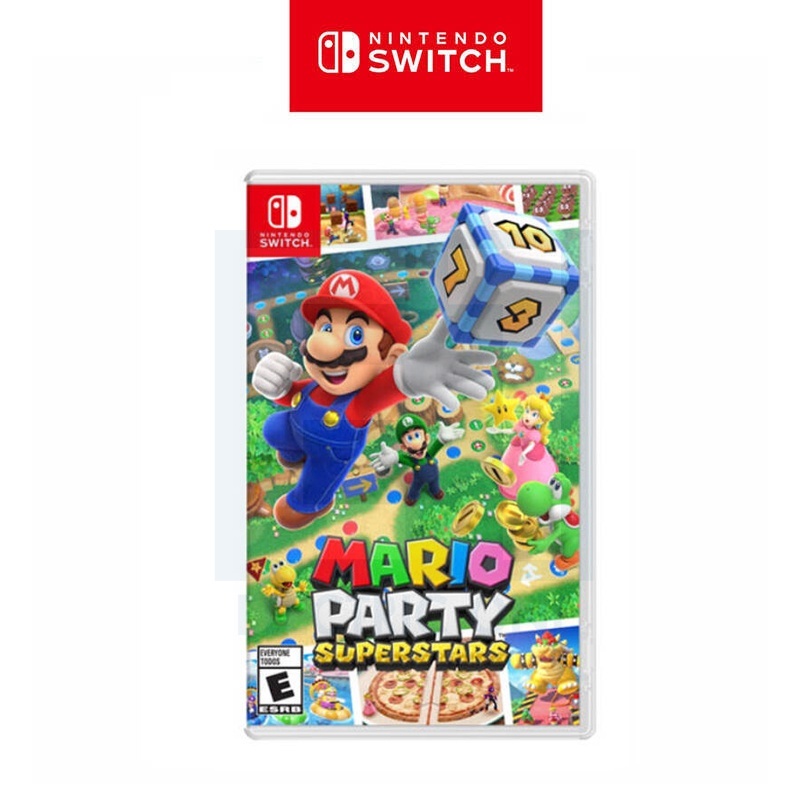 ส่งฟรี Nintendo เกมการ์ด Mario Party Superstars