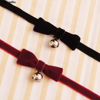 ✨พร้อมส่ง Choker โบว์ กระดิ่ง โชคเกอร์