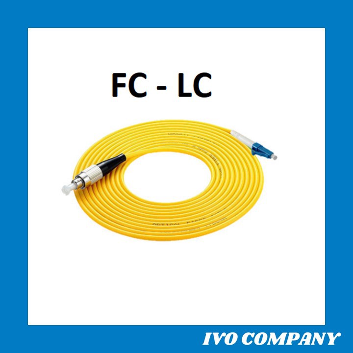 FC-LC Jumper LC-FC UPC Optical Jumper 1 เมตร - 3 เมตร