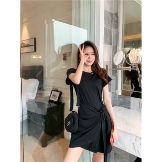 🇹🇭พร้อมส่ง🌹020🌹มินิเดรสผูกไขว้หน้า Mini dress 👗