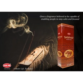 ธูปหอม HEM จากอินเดีย เกรดพรีเมี่ยม รวมกลิ่นไม้มงคล ดีที่สุดจากอินเดีย (แพ็ค) Incense Sticks Home Frangrance Aroma Yoga