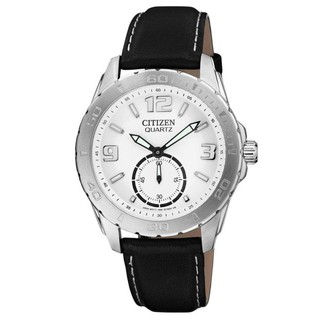 CITIZEN นาฬิกาผู้ชาย Quartz AO3010-05A สายหนัง