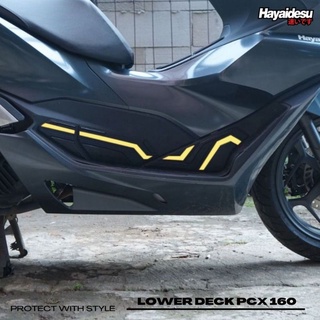 Hayaidesu PCX 160 ฝาครอบป้องกันร่างกาย ด้านล่าง