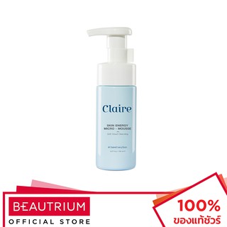 CLAIRE Skin Energy Micro-Mousse โฟมล้างหน้า 100ml