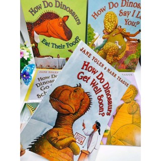 How Do Dinosaurs 6 Books Series📦In Stock หนังสือเล่มใหญ่