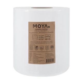 กระดาษชำระ MOYA JRT2PLY-3 แพ็ก 3 ชิ้น