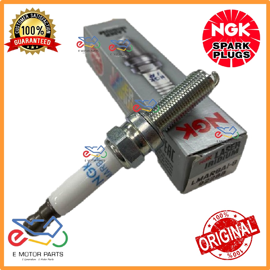 BMW K1 YAMAHA MT09/Z250/NINJA250/Z400 NGK Laser Iridium Spark Plug LMAR8AI-8 (92288)