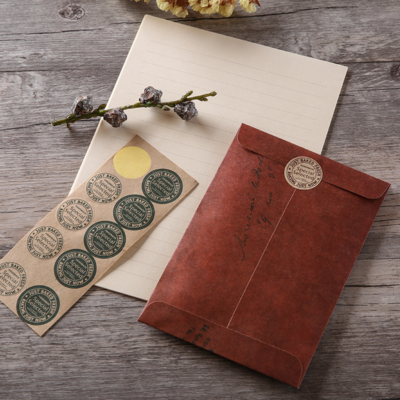 สติ๊กเกอร์ซีลกระดาษ A5 สไตล์จีนย้อนยุค