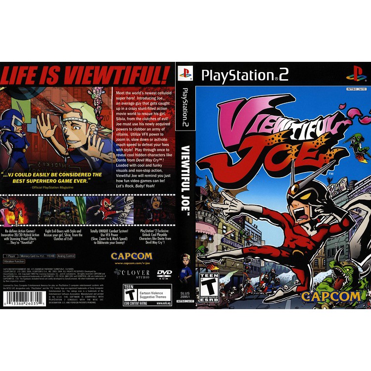 VIEWTIFUL JOE 1 [PS2 US : DVD5 1 Disc]