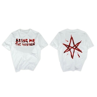 เสื้อยืด พิมพ์ลาย Bmth TOUR BRING ME THE HORIZON TOUR พรีเมี่ยม