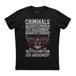 เสื้อยืดผ้าฝ้าย พิมพ์ลายธงชาติสหรัฐอเมริกา 2nd Amendment AR15 Tee DAjing80CDbdeb36 สําหรับผู้ชายSize S-5XL